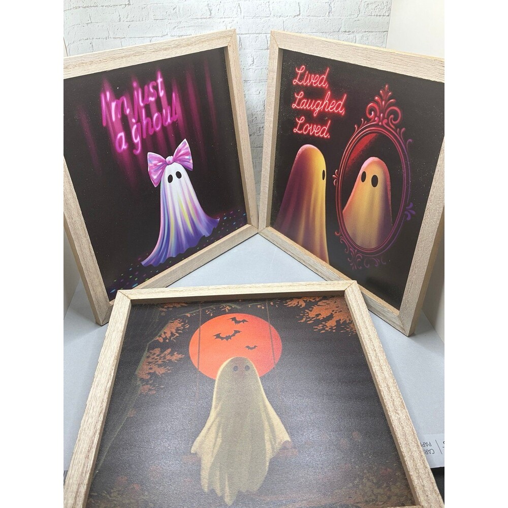 Bullseye Playground Halloween Ghost Photo Frames